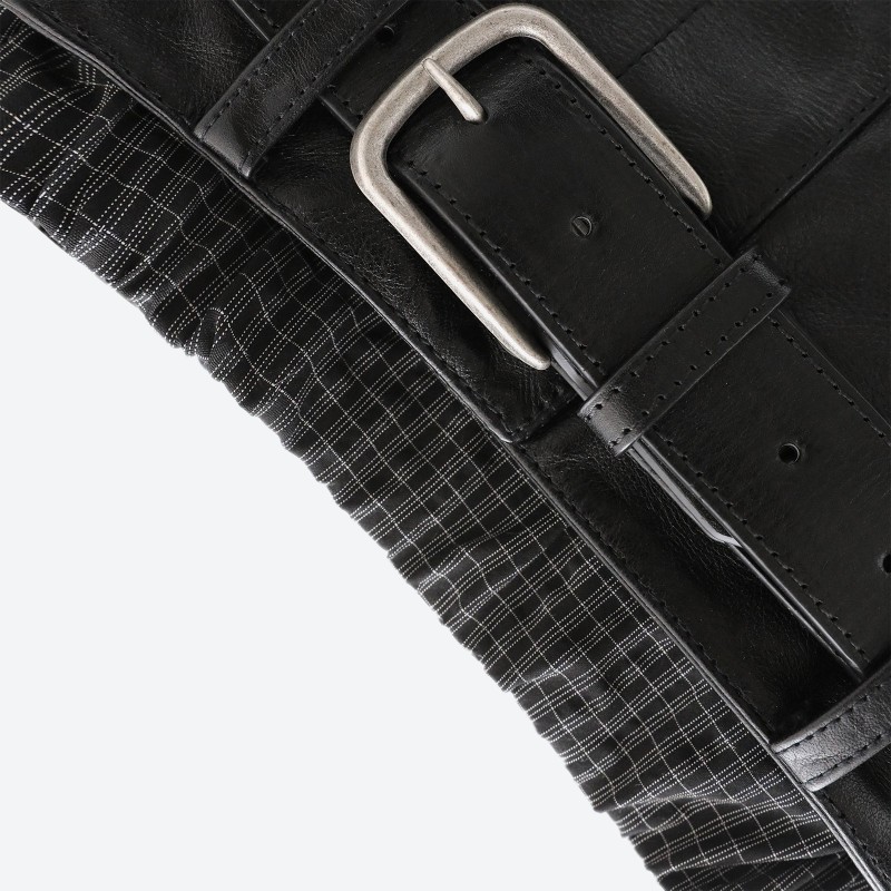 Deconstructed Pants Shoulder Bag